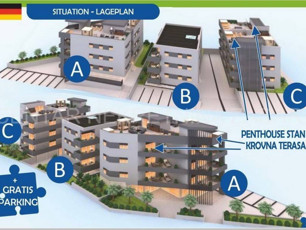 Stan u novogradnji, Prodaja, Sukošan, Sukošan