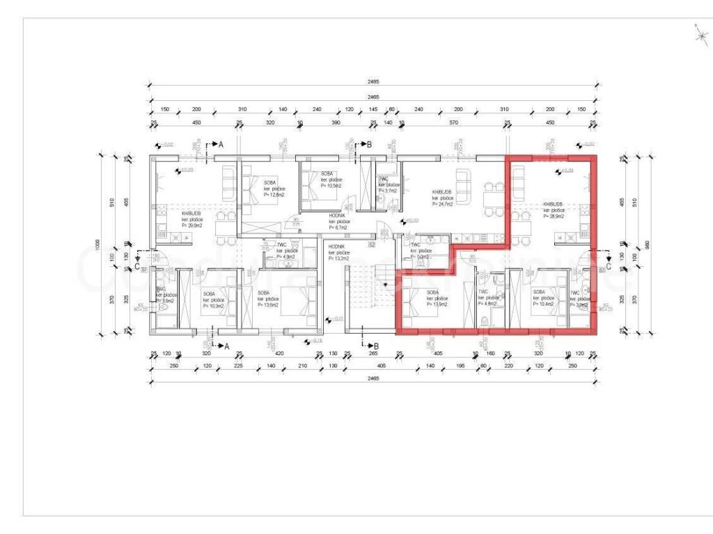 Apartman na moru, Prodaja, Privlaka, Privlaka