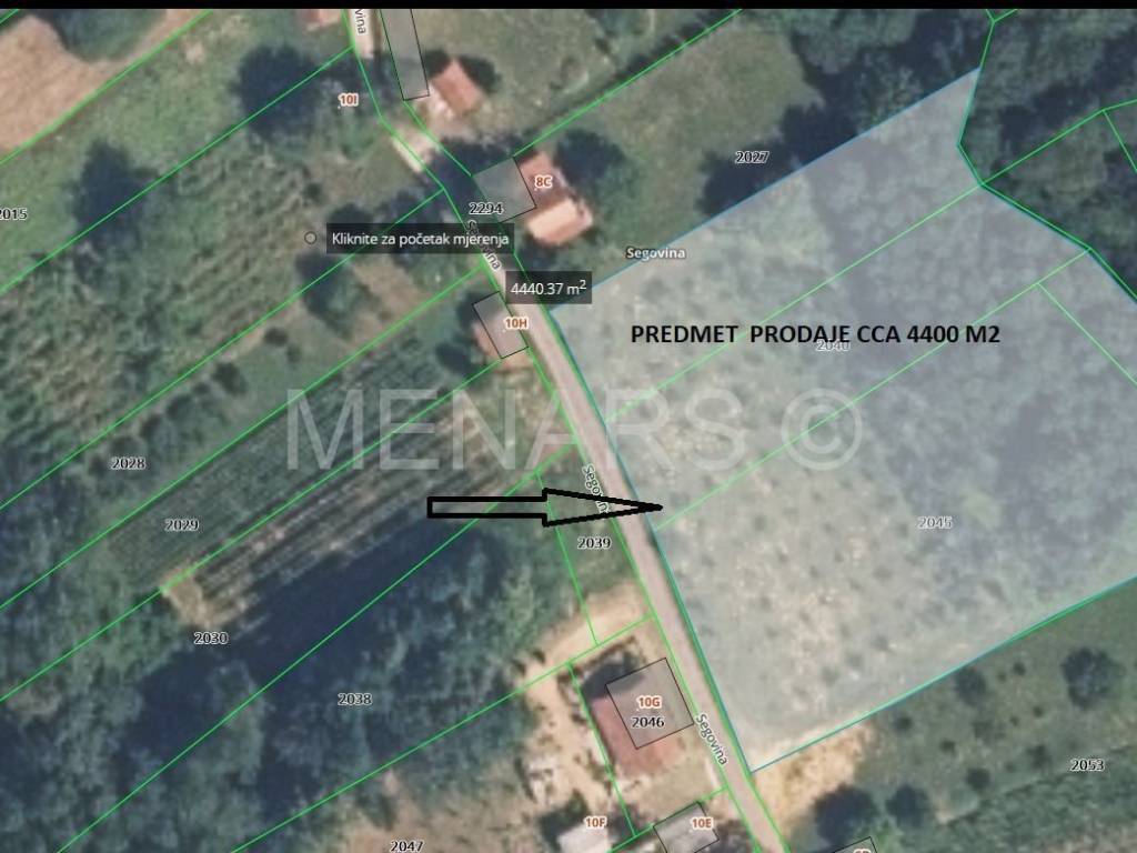 Građevinsko zemljište, Prodaja, Ludbreg, Segovina