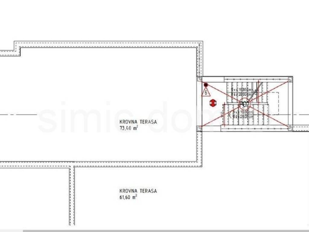 Apartman na moru, Prodaja, Okrug, Okrug Gornji