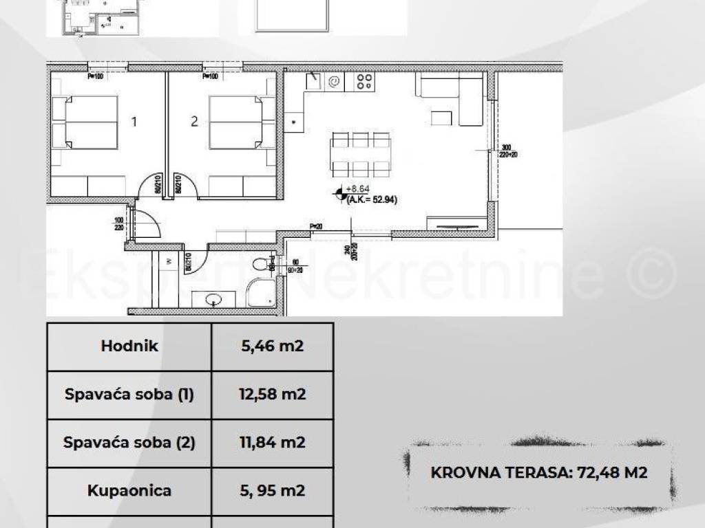 Stan u novogradnji, Prodaja, Okrug, Okrug Gornji
