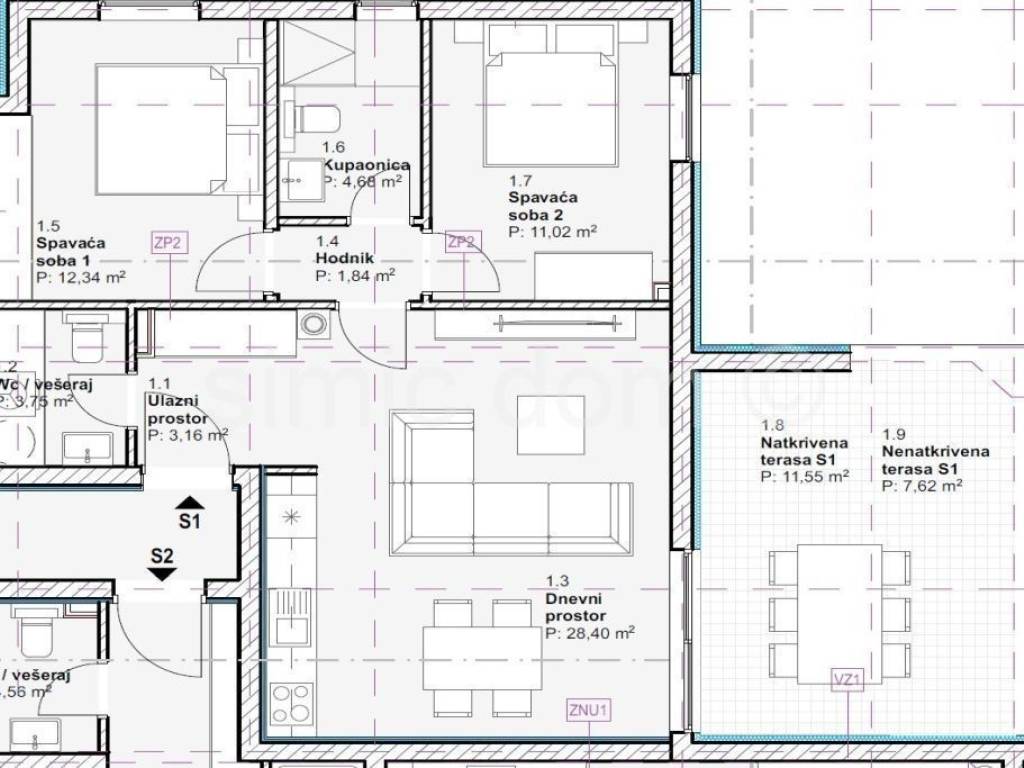 Apartman na moru, Prodaja, Vodice, Vodice