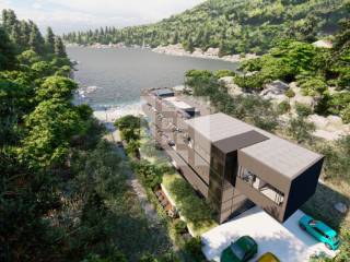 Korčula, prvi red, luksuzan penthouse, bazen, PM, prodaja