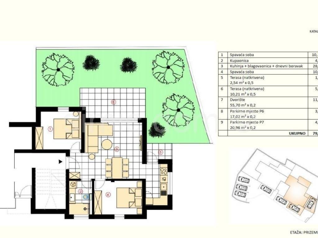 Apartman na moru, Prodaja, Murter, Murter