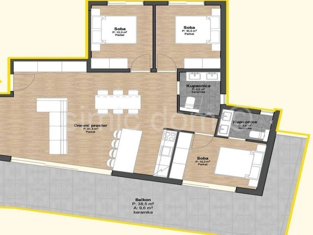 Apartman na moru, Prodaja, Rogoznica, Rogoznica