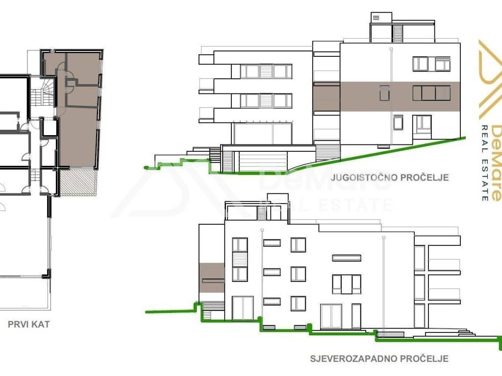 Luksuzni apartman, Prodaja, Zadar - Okolica, Kožino