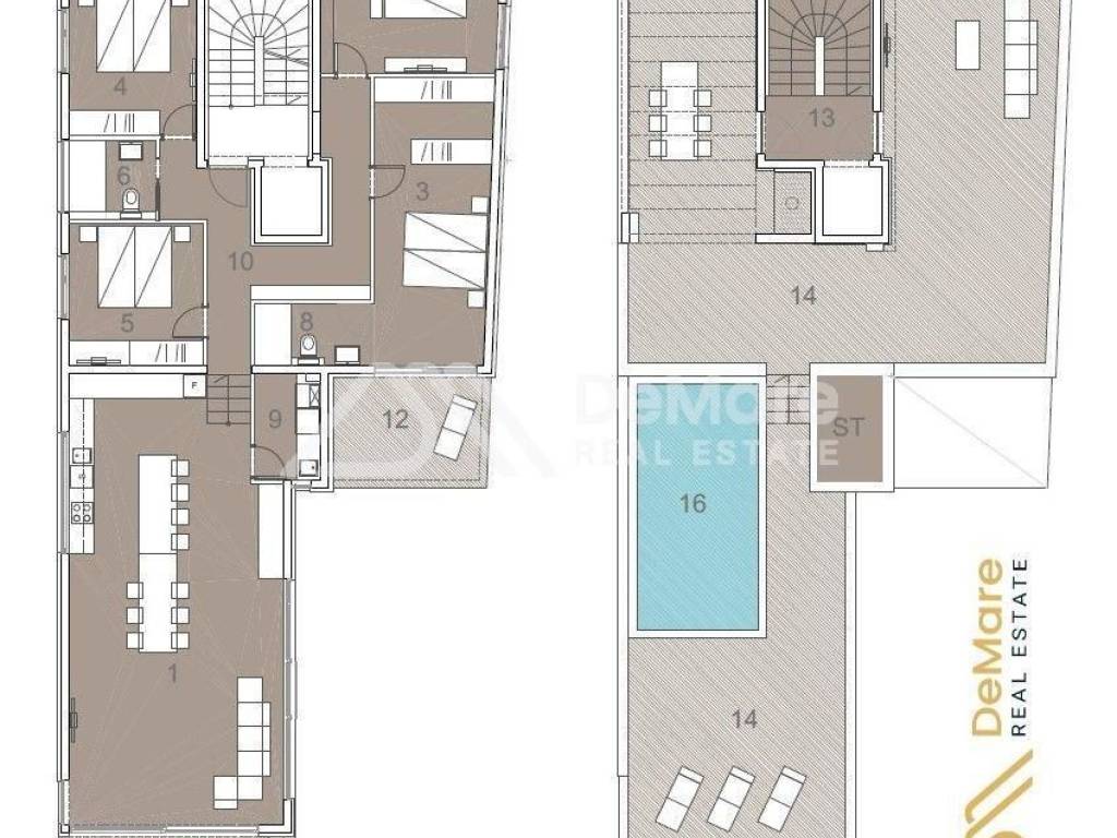 Luksuzni apartman, Prodaja, Zadar - Okolica, Kožino