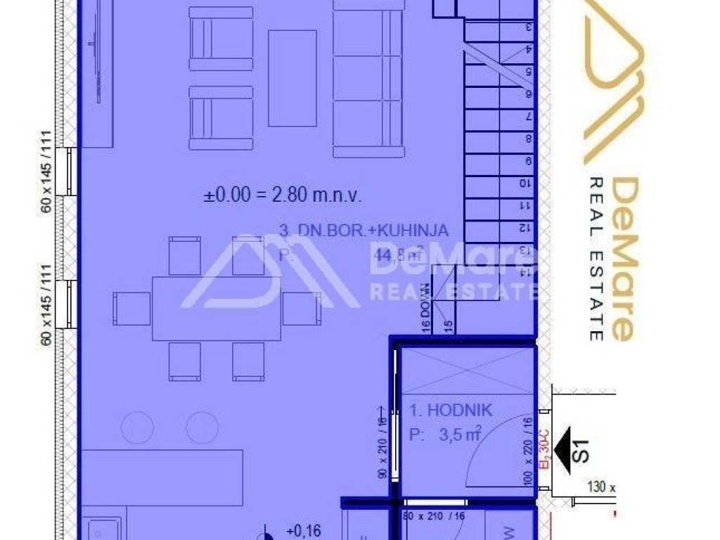 Luksuzni apartman, Prodaja, Sukošan, Sukošan