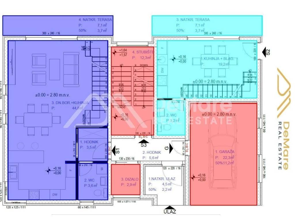 Luksuzni apartman, Prodaja, Sukošan, Sukošan