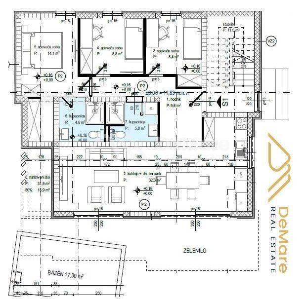 Luksuzni apartman, Prodaja, Zadar - Okolica, Kožino
