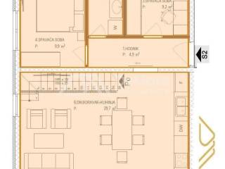 Luksuzni apartman, Prodaja, Sukošan, Sukošan