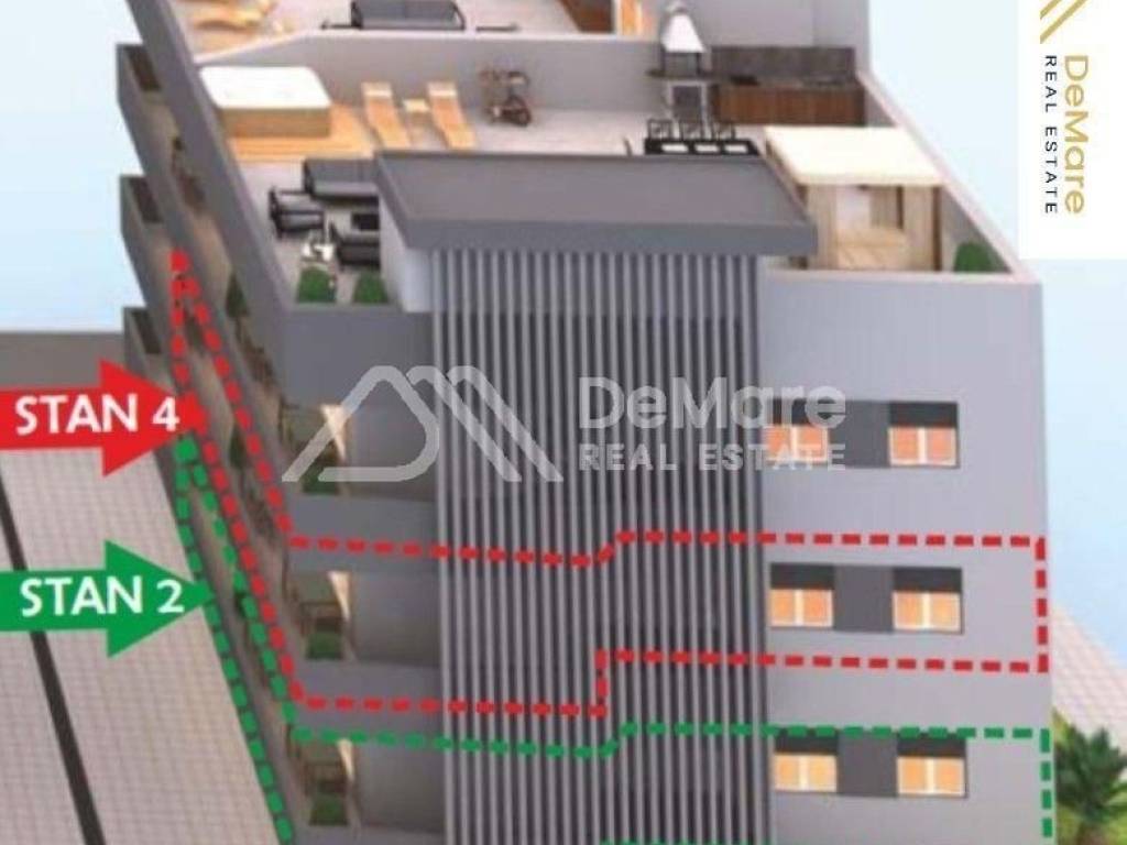 Apartman na moru, Prodaja, Sukošan, Sukošan