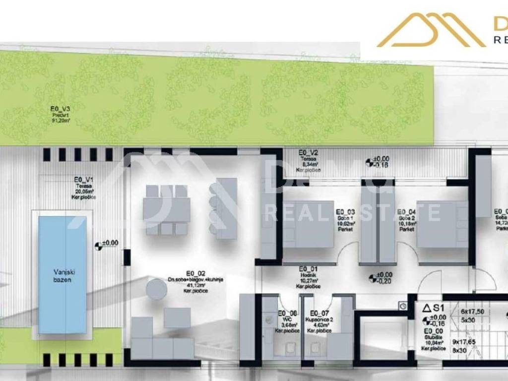 Luksuzni apartman, Prodaja, Zadar - Okolica, Petrčane