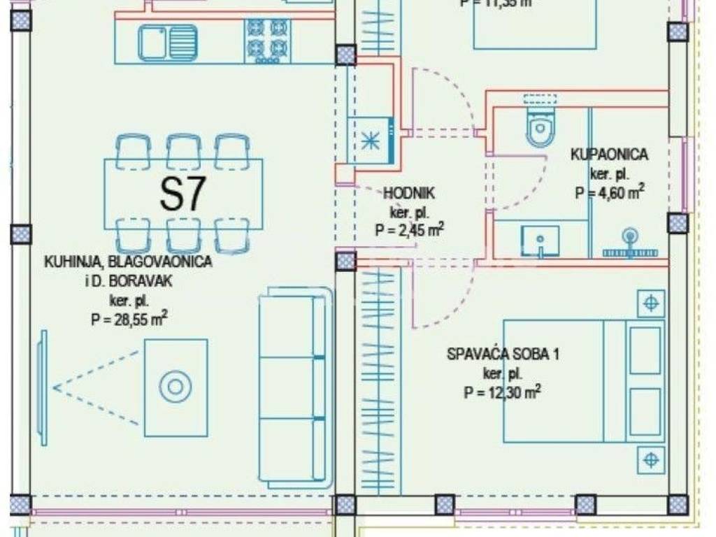 Apartman na moru, Prodaja, Privlaka, Privlaka
