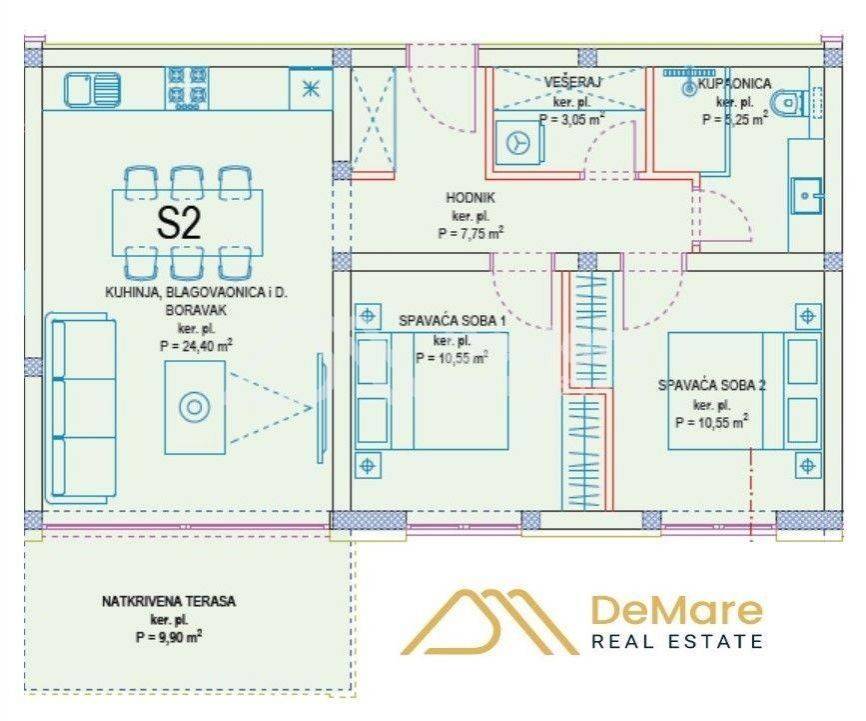 Apartman na moru, Prodaja, Privlaka, Privlaka