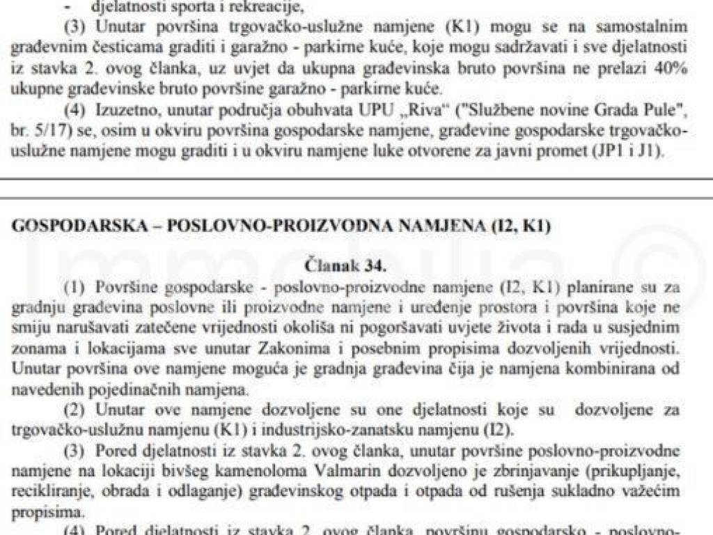 Građevinsko poslovno, Prodaja, Pula, Pula