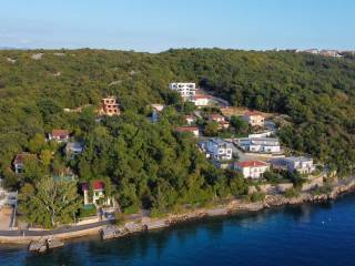 View of the plot from the sea