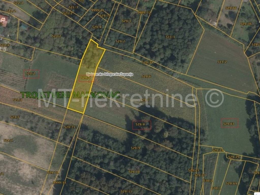 Građevinsko zemljište, Prodaja, Bjelovar - Okolica, Puričani