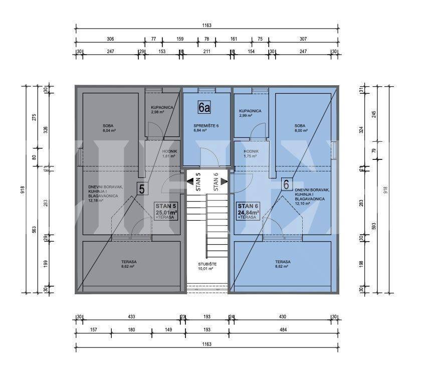 Apartman na moru, Prodaja, Preko, Poljana