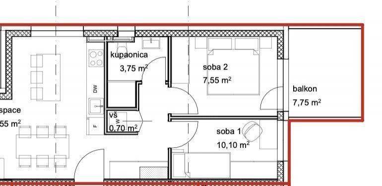 Flat in a new building, Sale, Tar-Vabriga, Tar