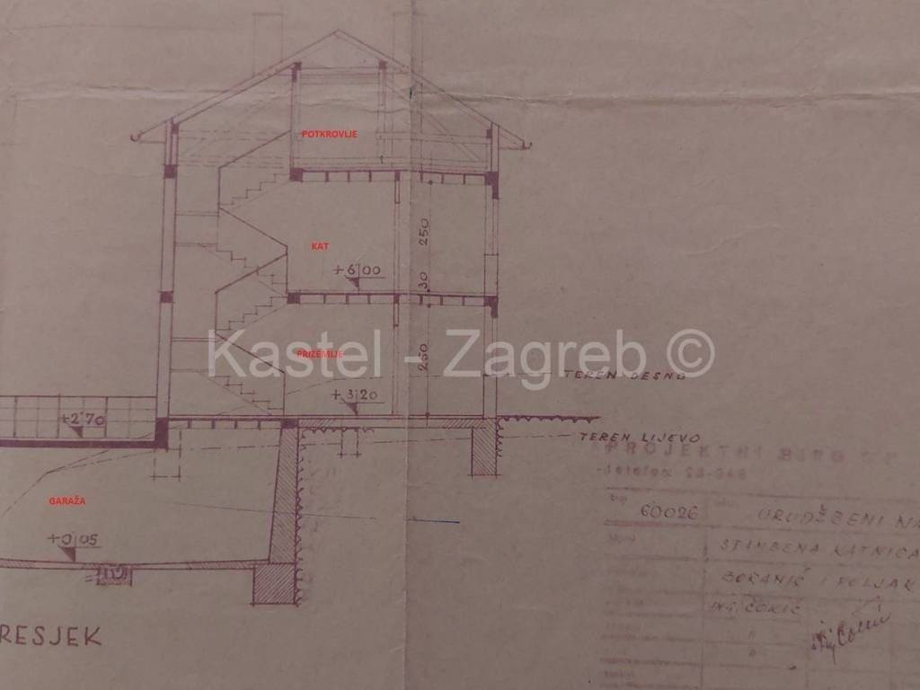 Dvojna kuca, Prodaja, Zagreb, Gornji Grad - Medvešcak