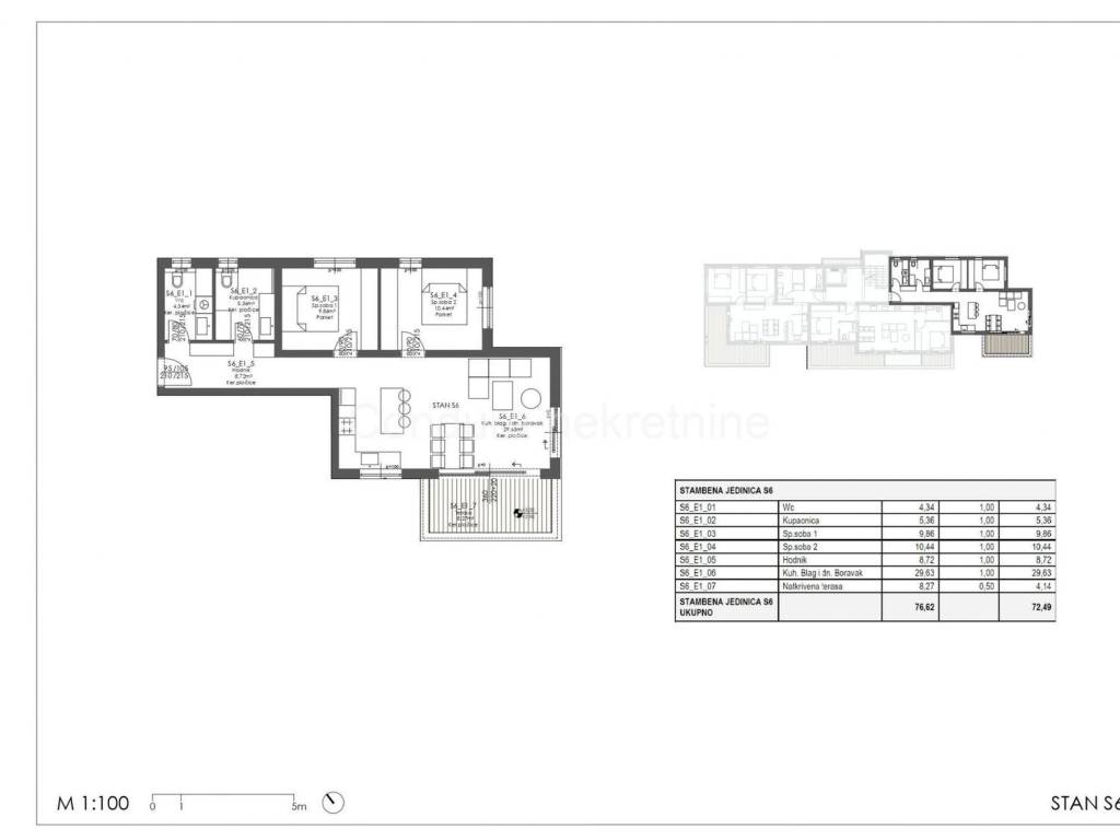 Apartman na moru, Prodaja, Privlaka, Privlaka
