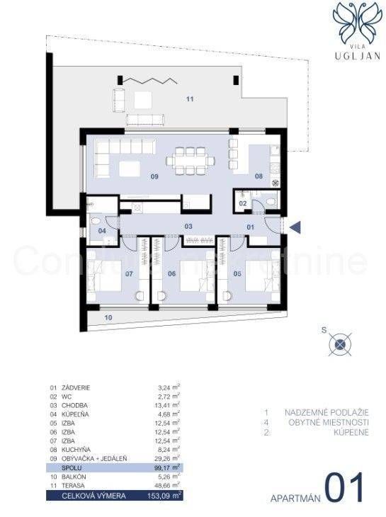 Luksuzni apartman, Prodaja, Preko, Ugljan