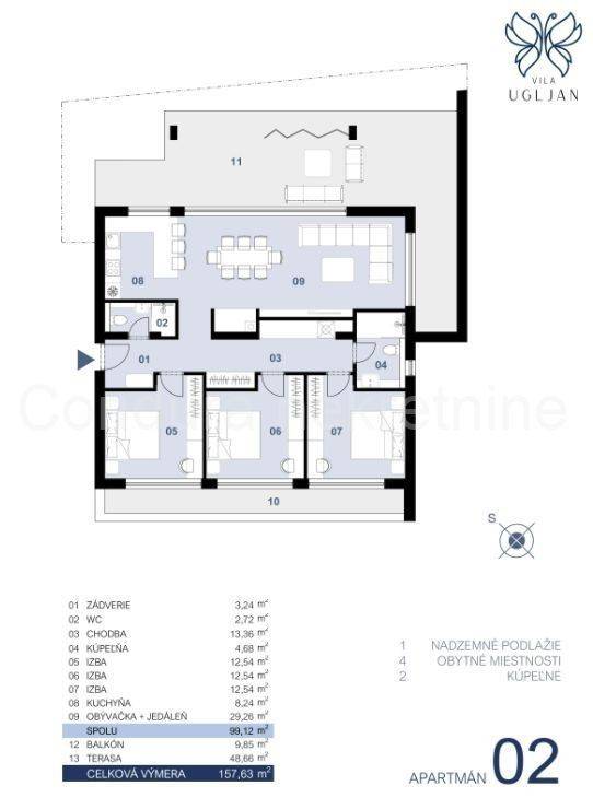 Luksuzni apartman, Prodaja, Preko, Ugljan