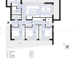 Luksuzni apartman, Prodaja, Preko, Ugljan