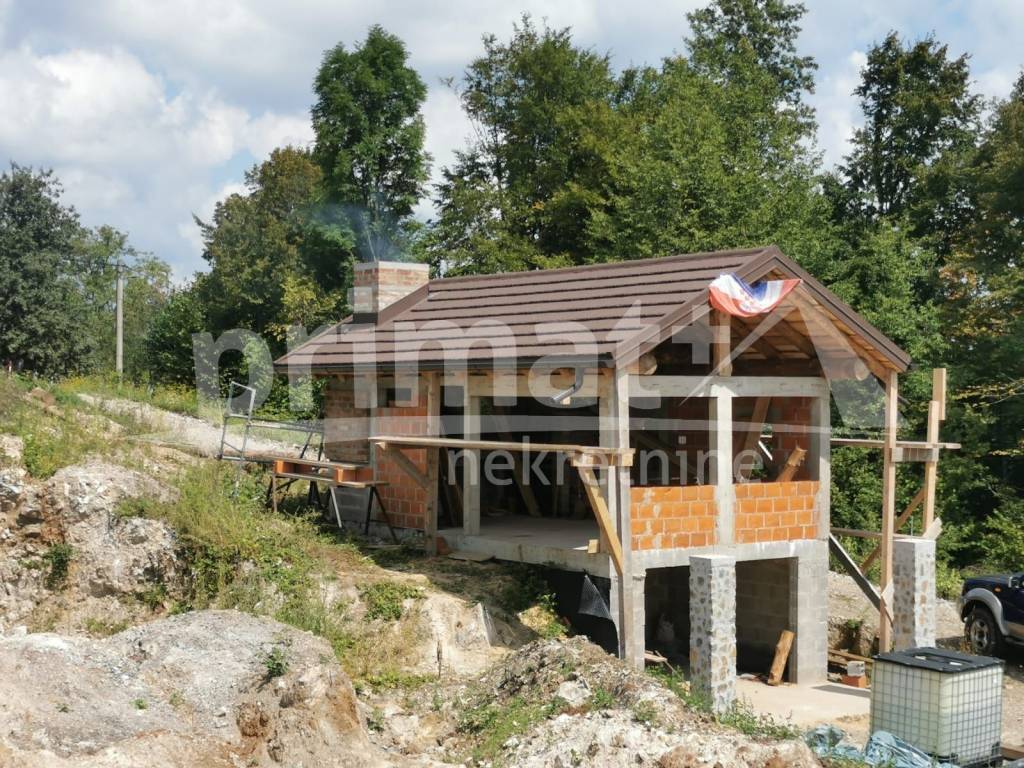 Kuća u izgradnji, Prodaja, Josipdol, Modruš
