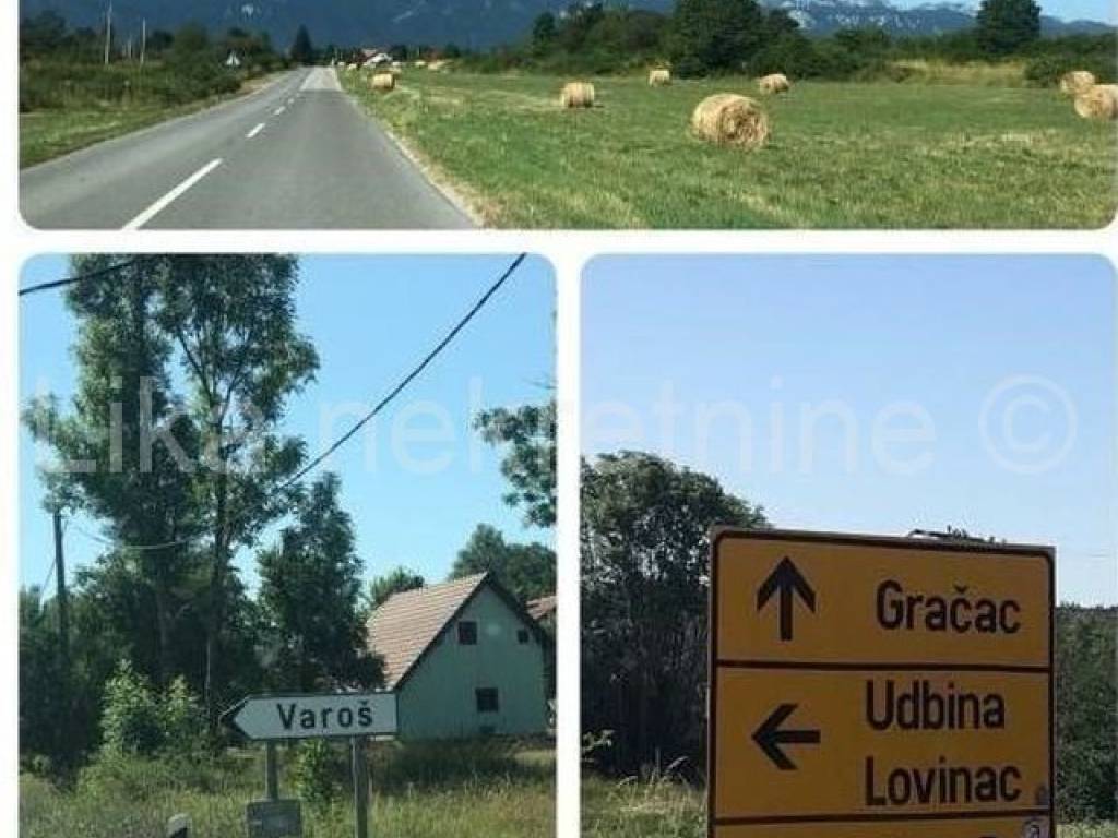 Građevinsko zemljište, Prodaja, Lovinac, Ličko Cerje