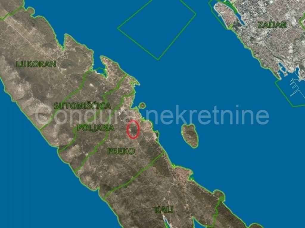 Građevinsko zemljište, Prodaja, Preko, Ugljan