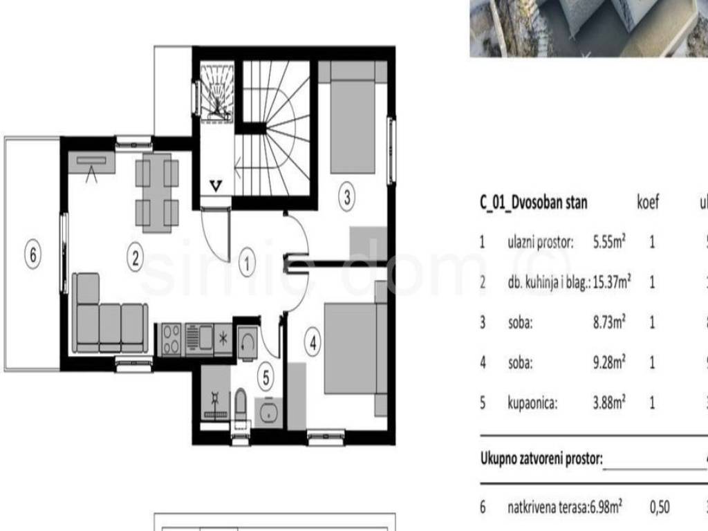 Apartman na moru, Prodaja, Rogoznica, Rogoznica