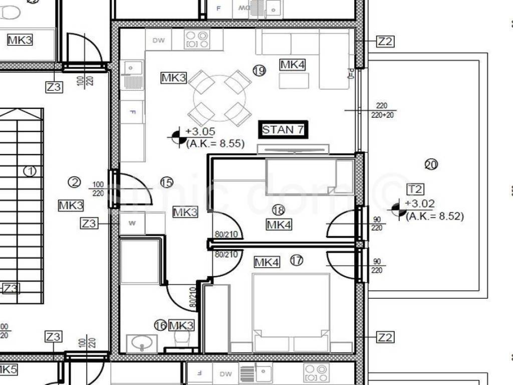 Apartman na moru, Prodaja, Trogir, Čiovo