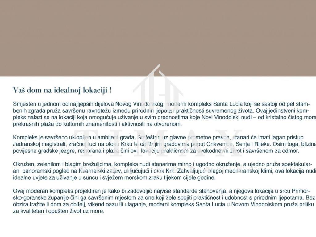 Stan u novogradnji, Prodaja, Novi Vinodolski, Novi Vinodolski