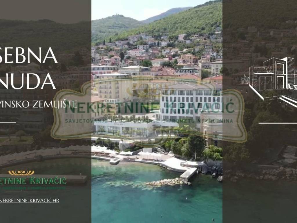 Građevinsko zemljište, Prodaja, Opatija, Opatija