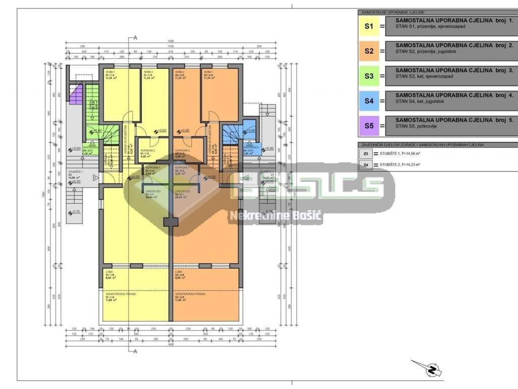 Apartman na moru, Prodaja, Kolan, Mandre