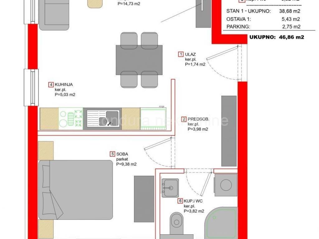 Stan u novogradnji, Prodaja, Zadar, Zadar