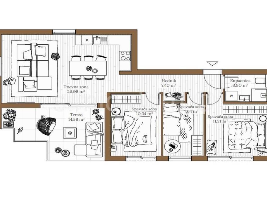 Stan u novogradnji, Prodaja, Kaštela, Kaštel Kambelovac