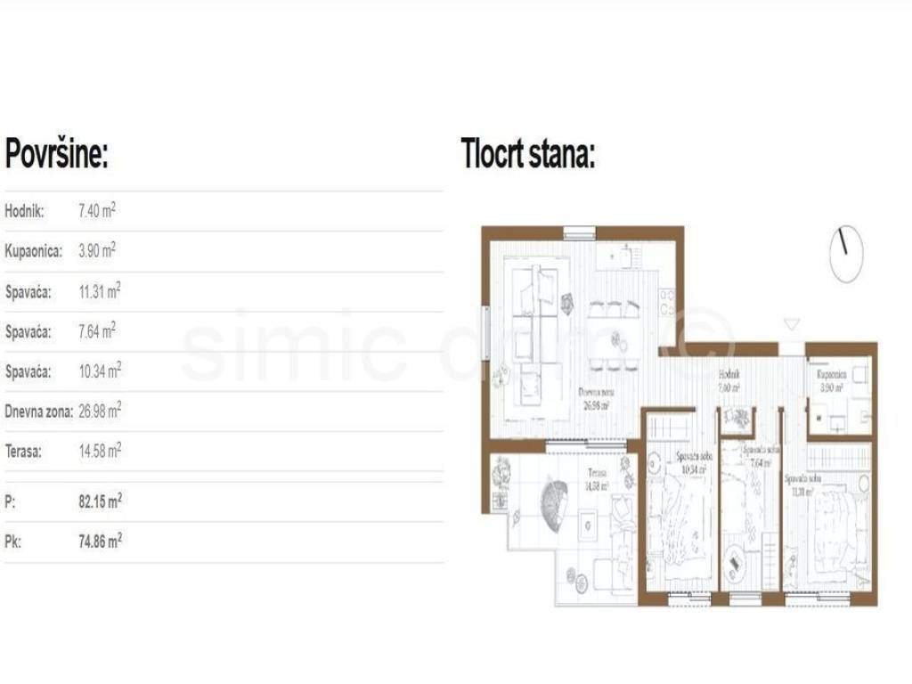 Stan u novogradnji, Prodaja, Kaštela, Kaštel Kambelovac