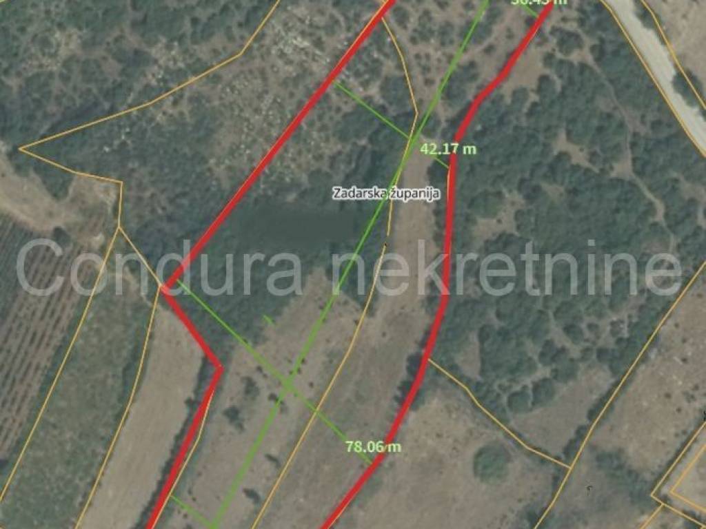 Građevinsko zemljište, Prodaja, Sveti Filip i Jakov, Gornje Raštane