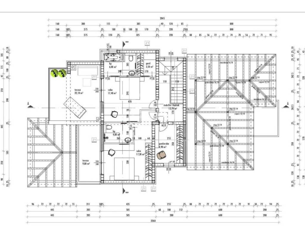 Luksuzna vila, Prodaja, Sukošan, Debeljak