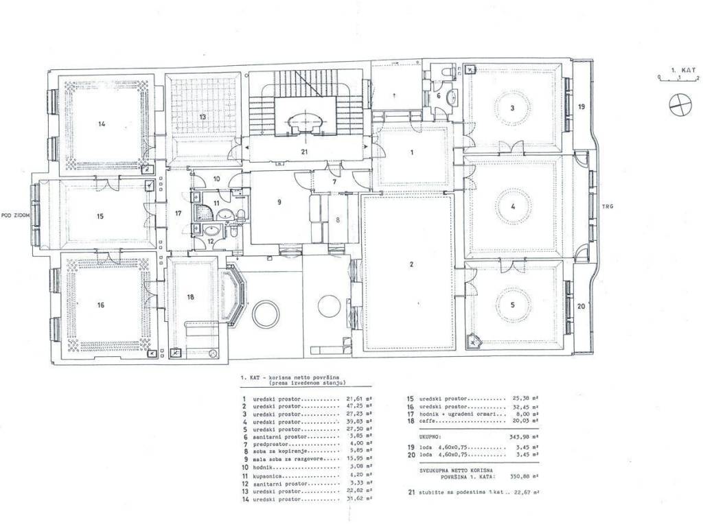 Ured, Zakup, Zagreb, Donji Grad