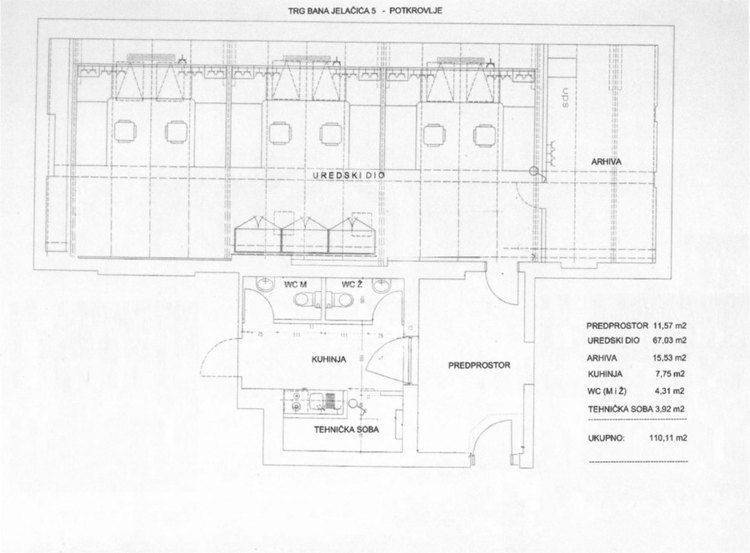 Ured, Zakup, Zagreb, Donji Grad