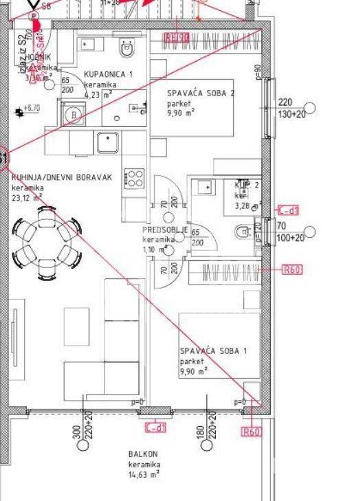 Stan u novogradnji, Prodaja, Okrug, Okrug Gornji