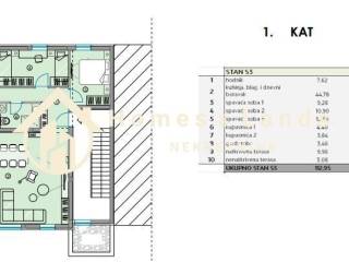 Stan u novogradnji, Prodaja, Bibinje, Bibinje