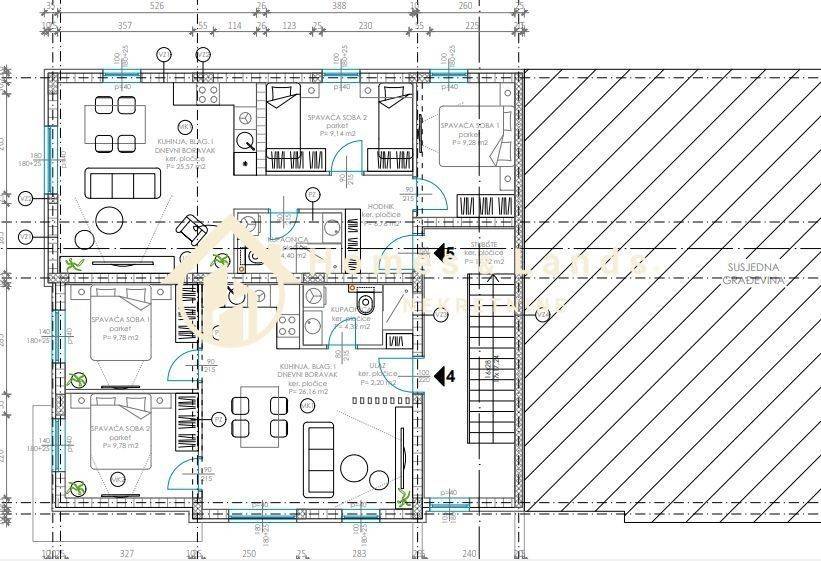 Stan u novogradnji, Prodaja, Bibinje, Bibinje