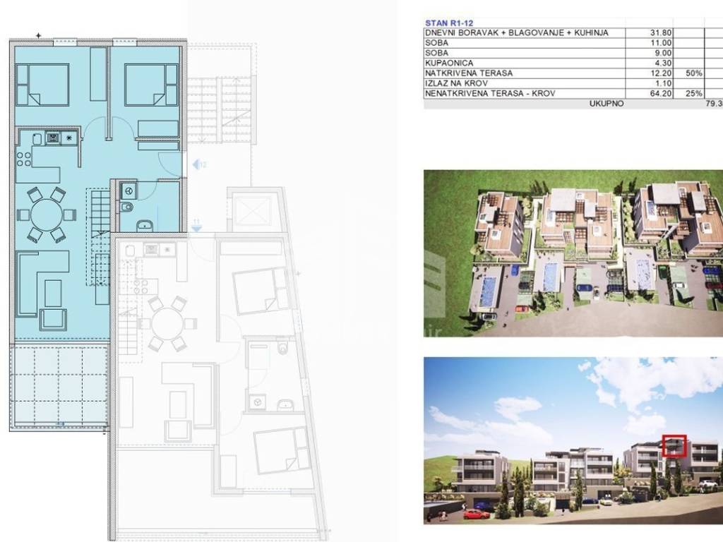 Stan u novogradnji, Prodaja, Trogir, Saldun