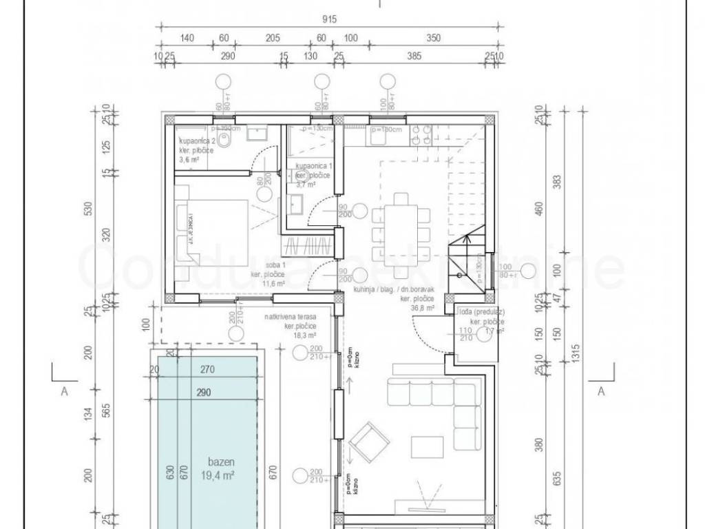 Vila, Prodaja, Vir, Vir