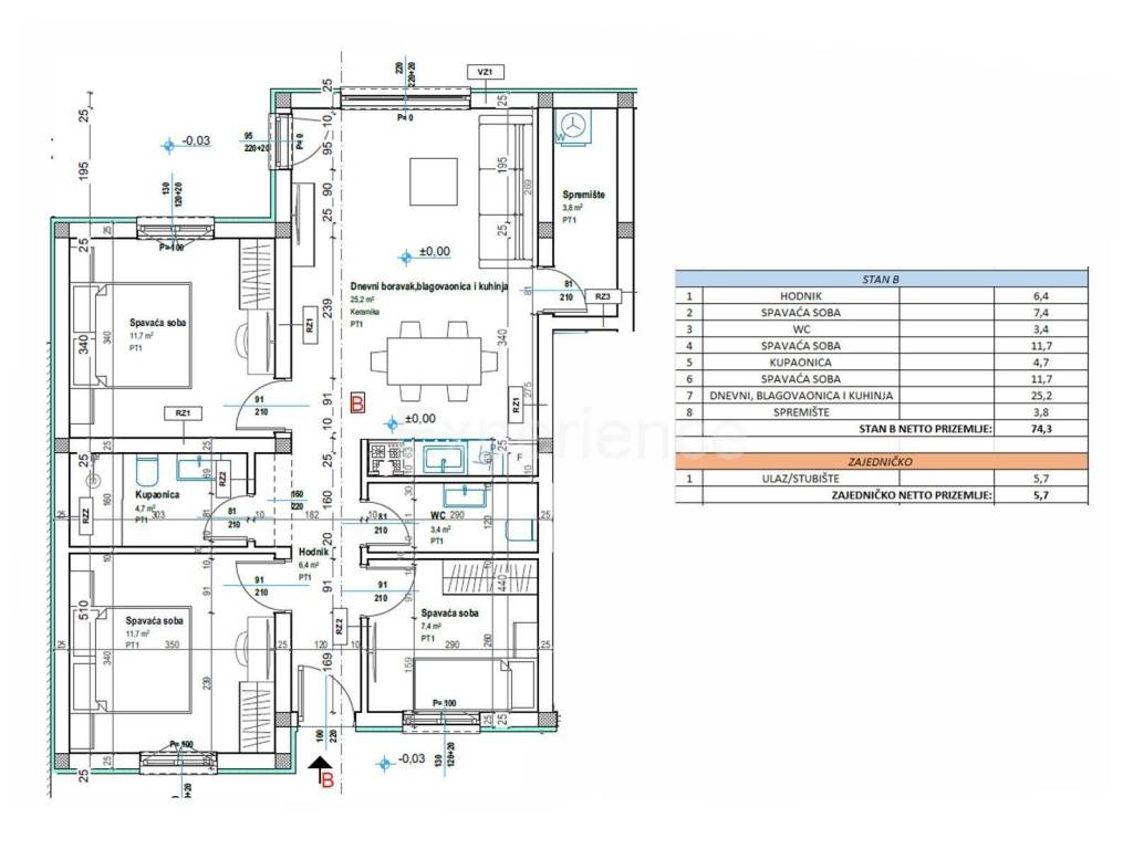 Stan u novogradnji, Prodaja, Tar-Vabriga, Tar